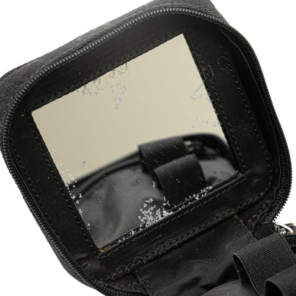Pre-owned Gucci GG Canvas Cosmetic Pouch Black