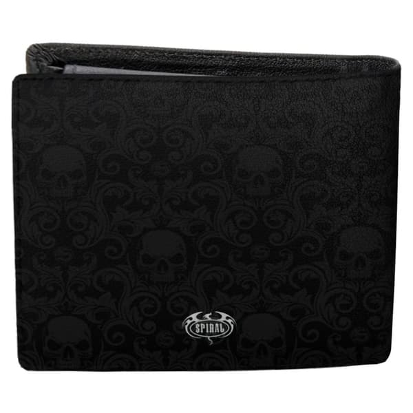Spiral Direct Skull Scroll Wallet
