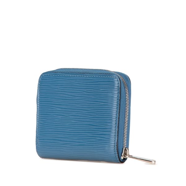 Pre-owned Louis Vuitton Epi Zippy Coin Purse Blue