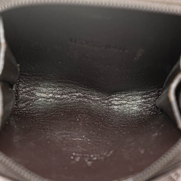 Pre-owned Gucci GG Canvas Coin Pouch Brown