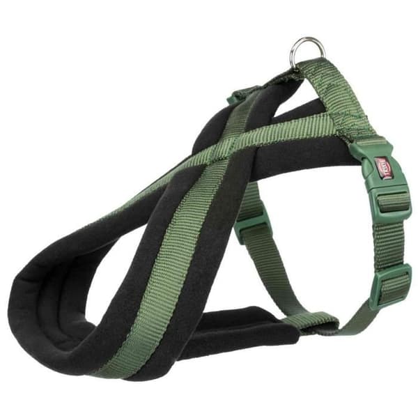 Premium touringsele - M-L: 50-90 cm-25 mm, skogsgrön