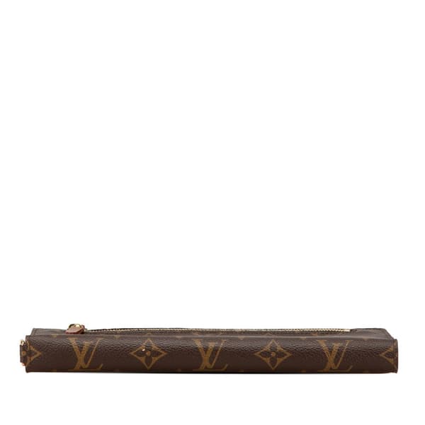 Pre-owned Louis Vuitton Monogram Insolite Organizer Wallet Brown