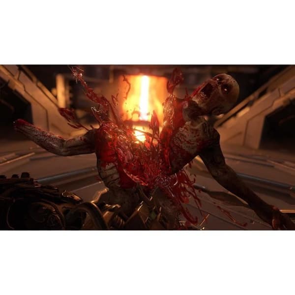 Videospel - id Software - DOOM Eternal - Action - PS4 - Svart- USED