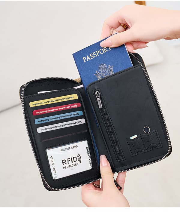 INF RFID-blokerende pastholder og rejseetui