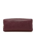 Miniatyrbillede 3 af 10: Pre-owned Chanel CC Caviar Pouch Red
