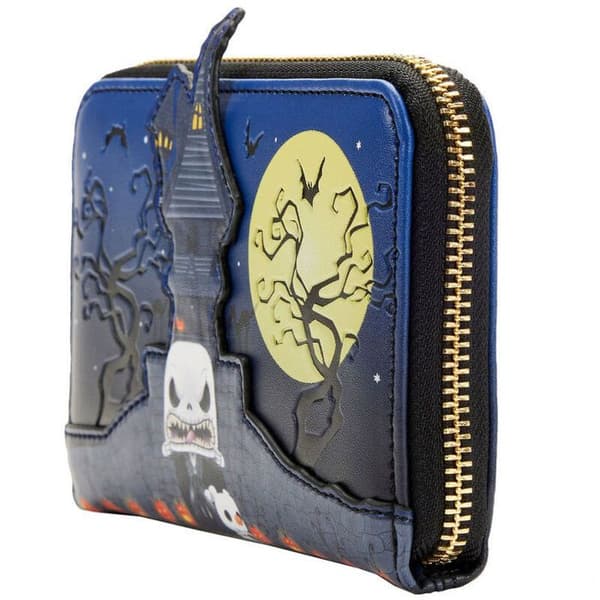 Portfölj flicka Loungefly Disney Nightmare Before Christmas Jack Skellington