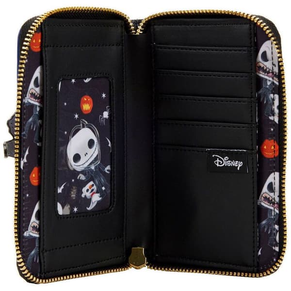 Portfölj flicka Loungefly Disney Nightmare Before Christmas Jack Skellington