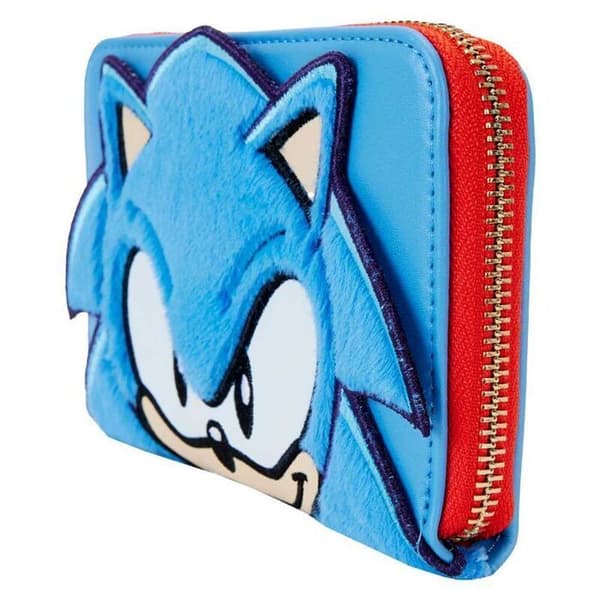Plånbok - Loungefly - Sonic the Hedgehog - Veganskt läder - 15x10cm - Dragkedja