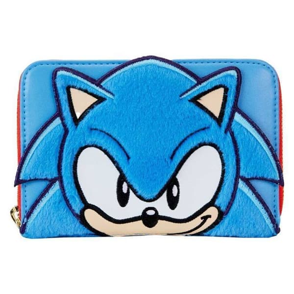 Plånbok - Loungefly - Sonic the Hedgehog - Veganskt läder - 15x10cm - Dragkedja