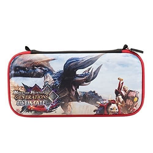 Väska till Nintendo Switch FR-TEC Monster Hunter - Svart - Halvstyvt skal - Dragkedja
