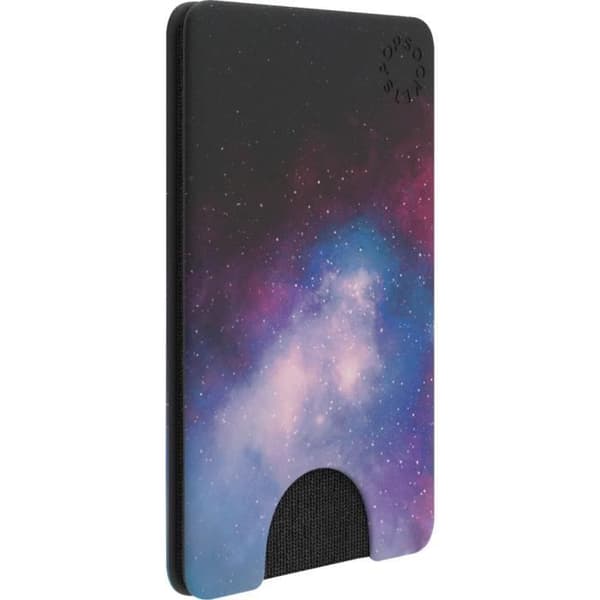 Portfölj PopWallet - POPSOCKETS - Blå galax - Unisex - Syntetisk - Halvstyv