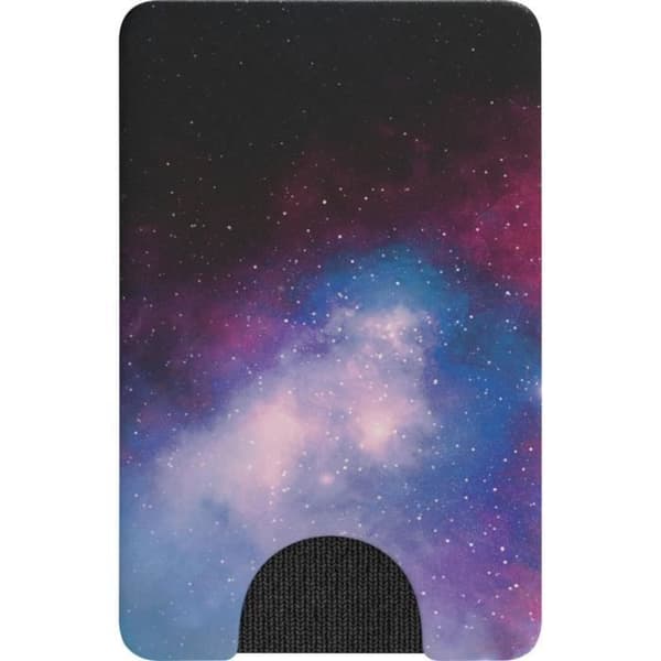 Portfölj PopWallet - POPSOCKETS - Blå galax - Unisex - Syntetisk - Halvstyv