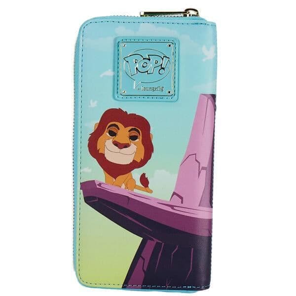 Loungefly Wallet - The Lion King King Pride - Funko Pop! - Imiterat läder - Brun - Handväska lås
