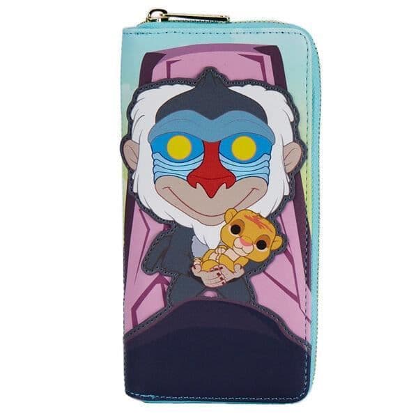 Loungefly Wallet - The Lion King King Pride - Funko Pop! - Imiterat läder - Brun - Handväska lås