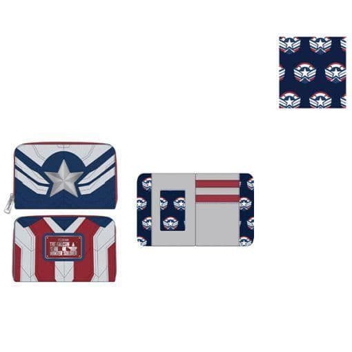 Loungefly Wallet - Captain America - The Falcon And The Winter Soldier