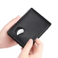 Miniatyrbild 2 av 2: INF Smal RFID-blockerande plånbok med AirTag-hållare - Herrplånbok i läder