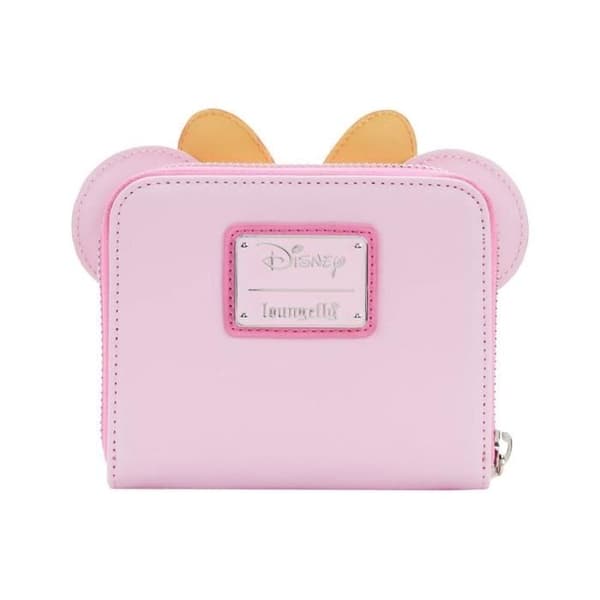 Loungefly - Disney - Pastell Ghost Minnie Glow In The Dark Myntväska By Loungefly