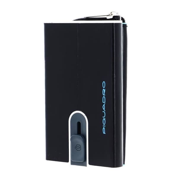 PIQUADRO Blue Square Kompakt Plånbok Slider RFID Nero [109750]