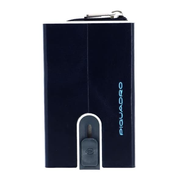 PIQUADRO Blue Square Kompakt plånbok Slider RFID Blu Notte [109748]