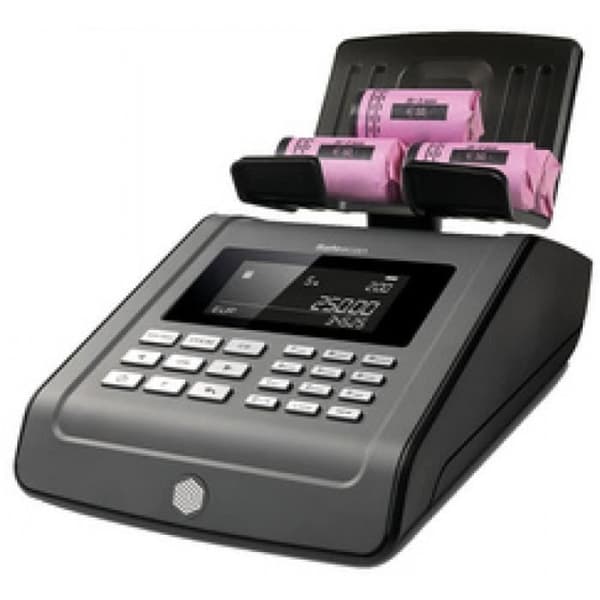 Safescan-rör ... pappert Euro-valuta, kit med 80 rör 0,000000 svart