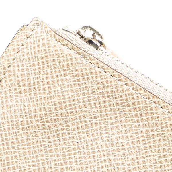 Pre-owned Louis Vuitton Taiga Pochette Cles Brown