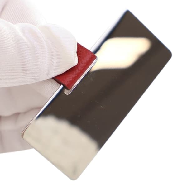 Pre-owned Hermès Epsom Lipstick Case Red