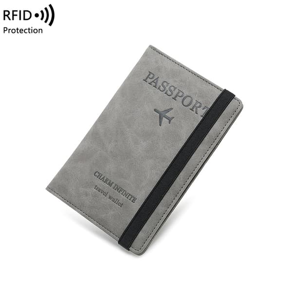 INF RFID-blokerende pas holder & rejse pung - slank & sikker