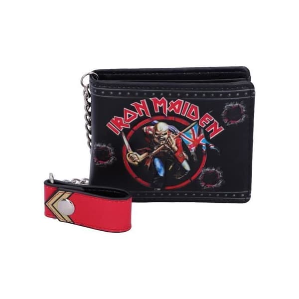 Portfölj - Iron Maiden - Eddie Trooper - Svart - 12x16cm - Vuxen Unisex
