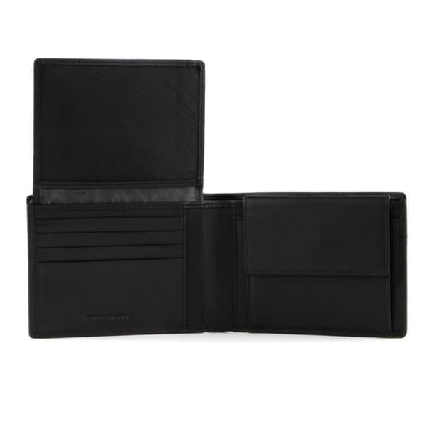 PIQUADRO Urban HerrPlånbok Flip Up ID Fönster RFID Nero [97138]