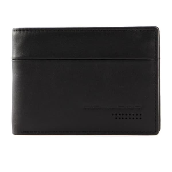 PIQUADRO Urban HerrPlånbok Flip Up ID Fönster RFID Nero [97138]