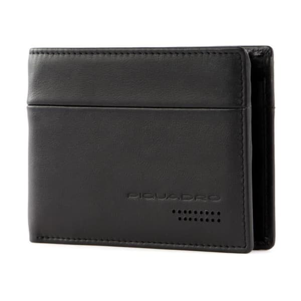 PIQUADRO Urban HerrPlånbok Flip Up ID Fönster RFID Nero [97138]