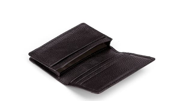 INF RFID-blokkerende kortholder i skinn