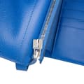 Miniatyrbilde 6 av 8: Pre-owned Hermès Medium Epsom Kelly Depliant Wallet Blue
