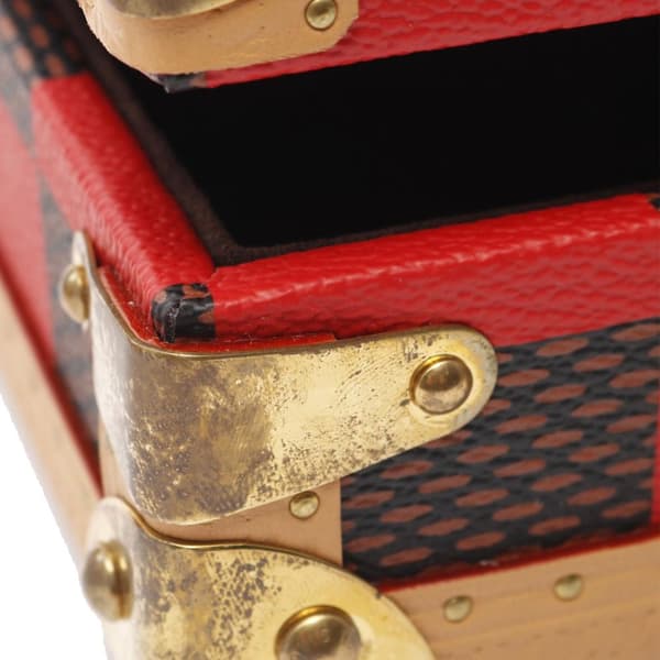 Pre-owned Louis Vuitton Damier Pop Malle Pyramide Yellow