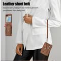 Pikkukuva 2 / 5: INF Retro Crossbody -varkensuojattu korttikotelopuhelinkotelo Samsung Z Flip 5:lle