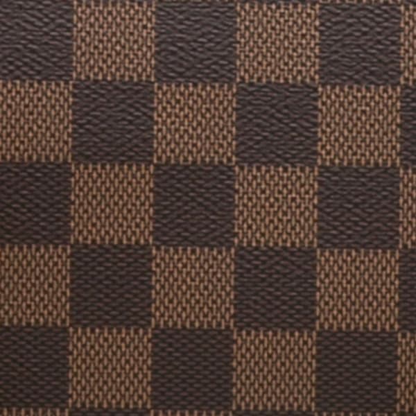 Pre-owned Louis Vuitton Damier Ebene Neverfull Pouch Brown