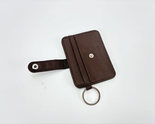 INF Slank kortholderlommebok, minimalistisk kortholder i PU-skinn