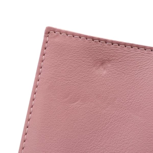 Pre-owned Dior Oblique Canvas Cherry Blossom Girly Saddle Key Holder Pink