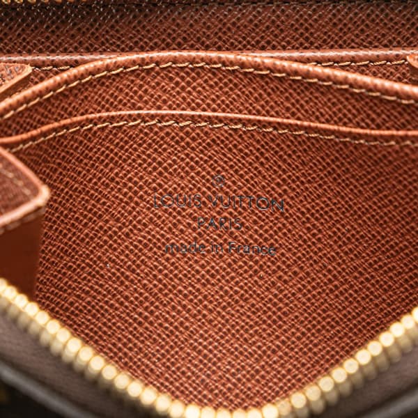 Pre-owned Louis Vuitton Monogram Zippy Coin Purse Brown