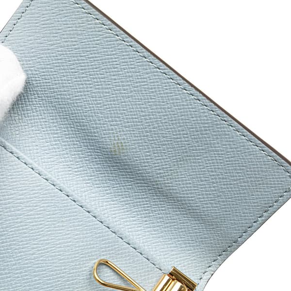 Pre-owned Louis Vuitton Monogram 4 Key Holder Brown