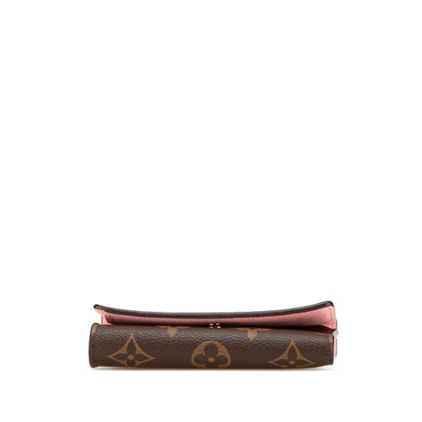 Pre-owned Louis Vuitton Monogram Victorine Vivienne Wallet Brown