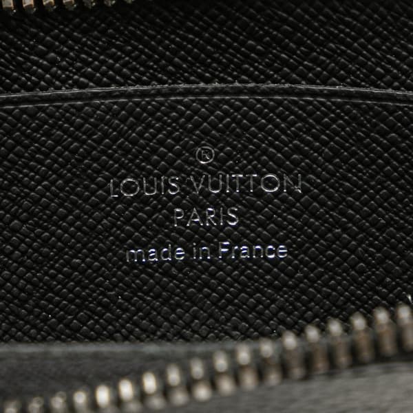 Pre-owned Louis Vuitton Monogram Eclipse Zippy Coin Purse Black