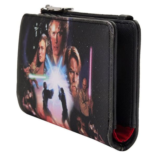 Plånbok - Loungefly - Star Wars Prequel Trilogy - Veganskt läder - 16,25x10cm - Blandat