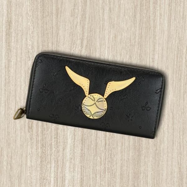 Harry Potter Golden Snitch Plånbok Svart och Guld Unik