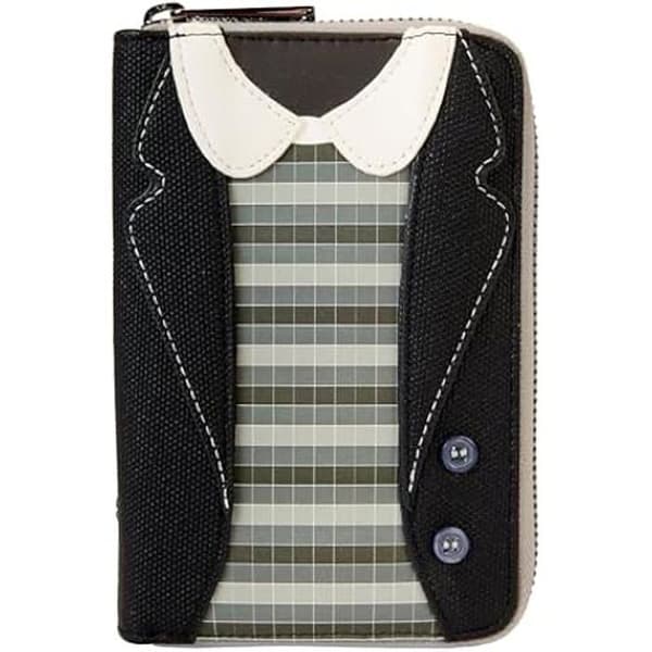 Plånbok - LOUNGEFLY - Beetlejuice - Saffiano-läder - Dragkedja - Unisex - 15x10cm