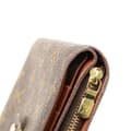 Miniatyrbillede 10 af 10: Pre-owned Louis Vuitton Monogram Porte-Papier Zipped Wallet Brown