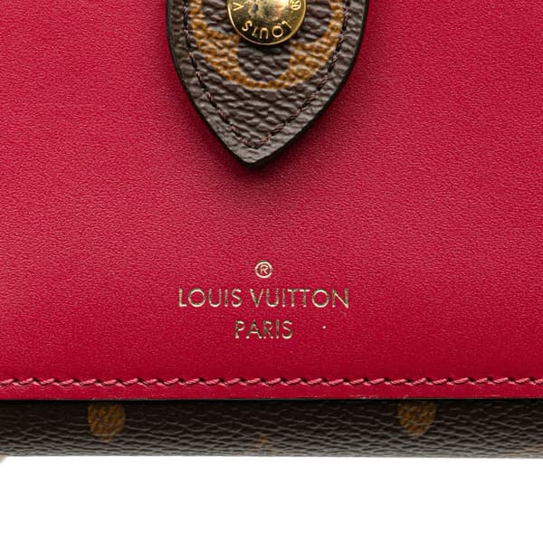 Pre-owned Louis Vuitton Monogram Juliette Wallet Brown