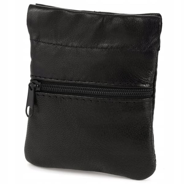 Sedelväska unisex läder