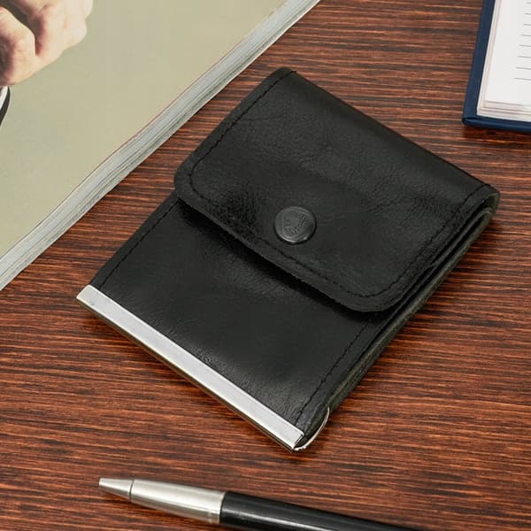 PUOLALAINEN seteli ohut nahkainen WALLET G65