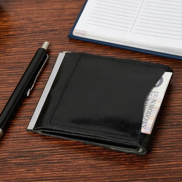 PUOLALAINEN seteli ohut nahkainen WALLET G65